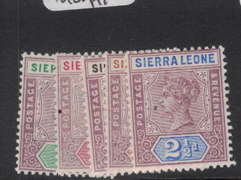 Sierra Leone SG 41-5 MOG (2hio)