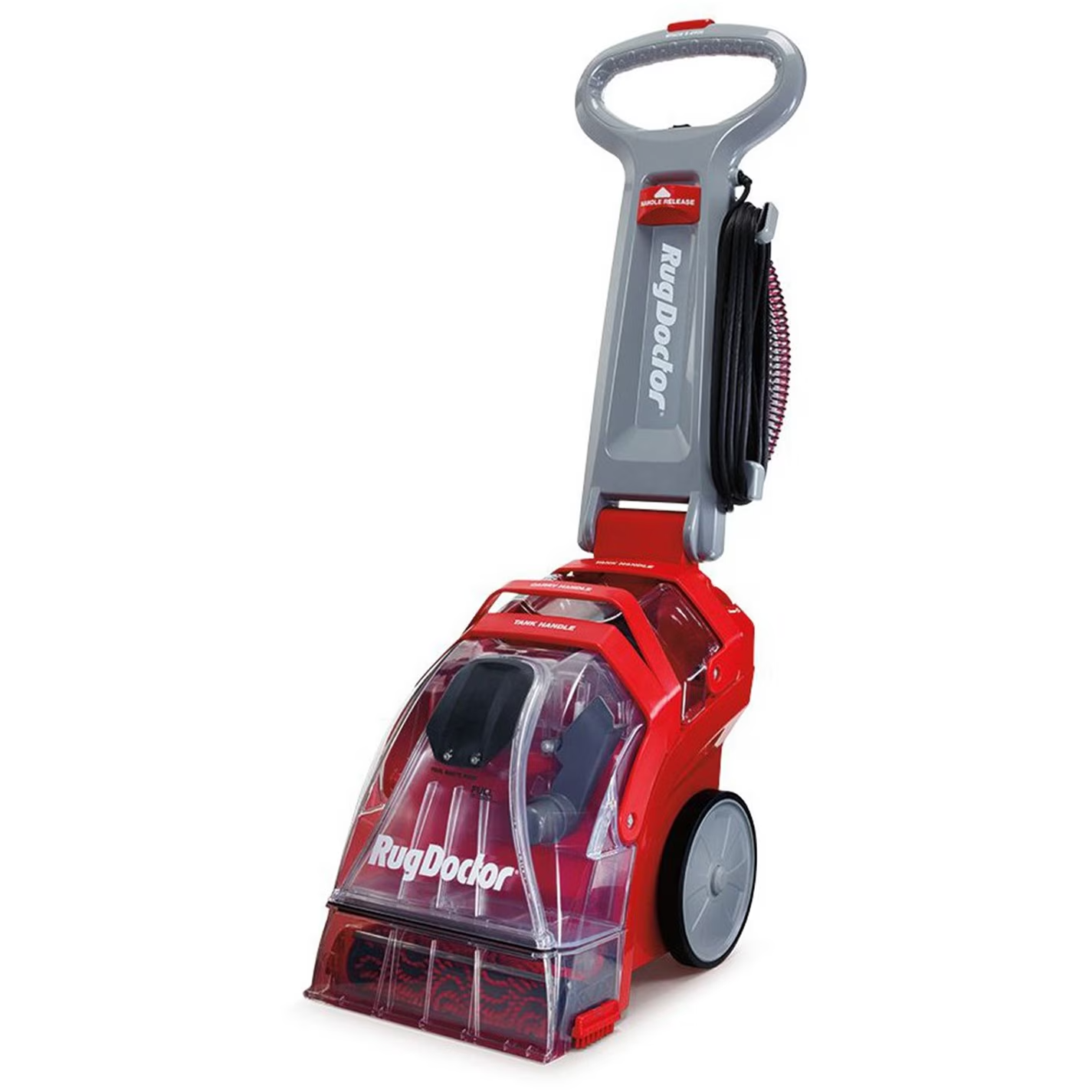Rug Doctor carpet cleaning machine Walk-behind Deep Black Grey Red