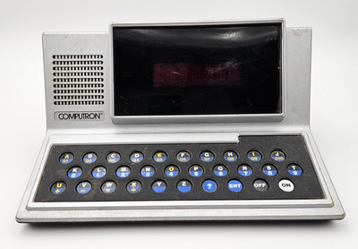 Computron Computer 1980 Sears VTL Hong Kong No Battery Cover Not Tested