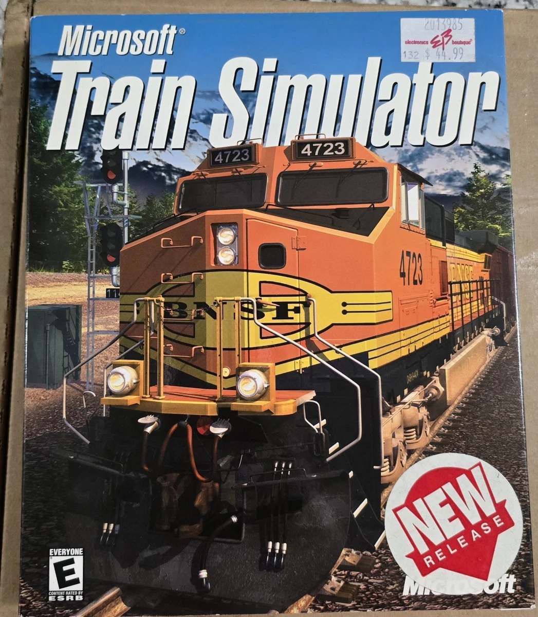 Microsoft Train Simulator Rating E-Everyone Video Games for sale