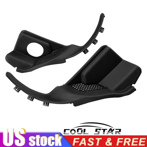 Left + Right Windshield Wiper Cowl Panel Grille For 2016-22 Jeep Grand Cherokee