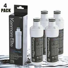 4 PACK Kenmore 9980 Refrigerator Water Filter Replacement for LT1000P ADQ747935