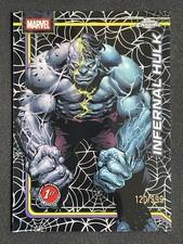 Infernal Hulk 2026 Topps Chrome Marvel Comics Spider-Web Refractor Base /399 #54
