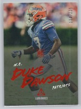 2018 PANINI LUMINANCE #135 DUKE DAWSON ORANGE NEW ENGLAND PATRIOTS /225