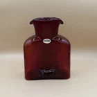 Blenko Glass 2025 “Experimental Ruby” 384 Water Bottle 1st Quality GLOWS
