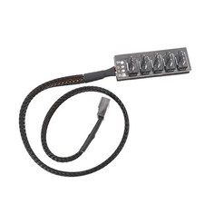 Pwm Fan Hub 4pin Pwm Pc Fan Hub Power Supply Cable 1 To 5 Way Splitter For 12v D