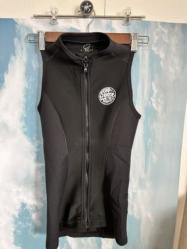 Rip Curl G- Bomb Black Wet Suit Vest 1mm Size 6 - Picture 1 of 7
