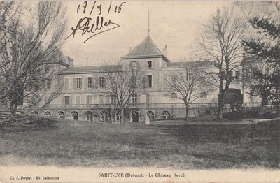 26 SAINT UZE (Drôme) - Le Château Revol - 12412
