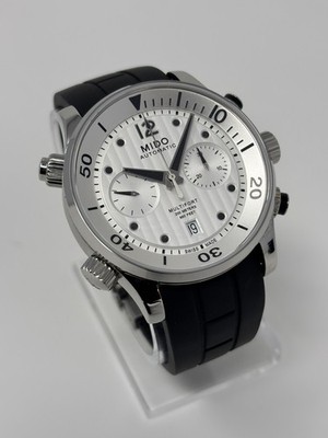 Mido Multifort Automatic Chronograph Diver Watch 5 Crown
