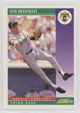 1992 Score Joe Redfield #412 0h1