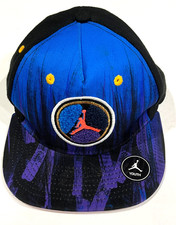 MICHAEL AIR JORDAN Jumpman Retro 8 Aqua Adjustable Snapback Hat Cap YOUTH SIZE