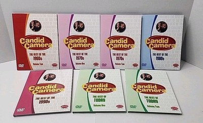 Candid Camera 5 Decades of Smiles (DVD, 2005) - Incomplete - Read Description 