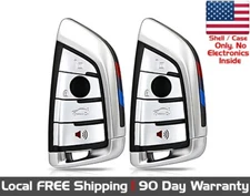2x New Replacement Key Fob Remote SHELL / CASE For BMW Vehicles (Check Photos)