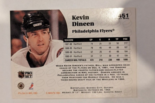 1991 NHL PRO SET IN EXCELLENT CONDITION PICK YOUR CARDS #346 - 500 - Picture 211 of 309