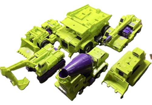 Transformers Unite Warriors UW04 Devastator Upgrades Constructicons Takara Japan - Picture 2 of 3