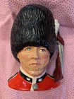 Royal Doulton - 8.25” The Guardsman Toby Jug D6755 Excellent Condition PERFECT