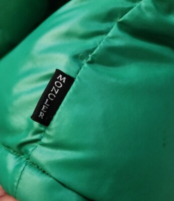 Moncler Grenoble 70s or 80s VTG Down Puffer Ski Jacket S Green