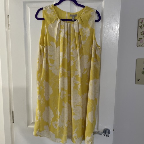 H&M Yellow Flower Dress Size Large Brand New With Tags - Picture 4 of 14