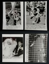 1989 UEFA Cup Final Diego Maradona Napoli Winners БТА/BTA Press Photo + Wedding