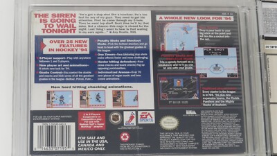 NHL Hockey '94 Super Nintendo Factory Sealed Video Game Wata