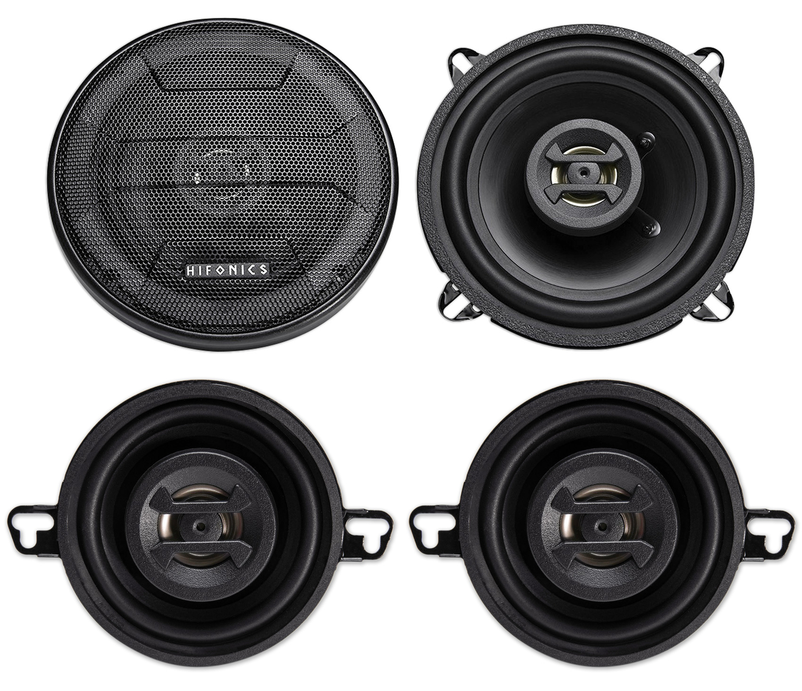 2 Автомобильные коаксиальные колонки Hifonics ZS525CX мощностью 525 Вт по 400 Вт2 Динамики мощностью 35 Вт по 250 Вт 7090₽