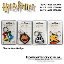 Harry Potter | Llavero de goma oficial de Hogwarts - Llavero MAGOS