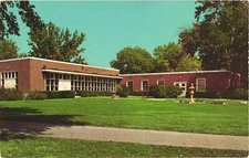 Vincennes University, Administration Building, Vincennes, Indiana Postcard