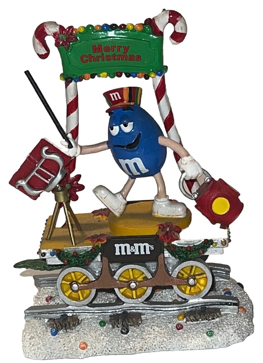ダンバリーミント m&m's エムアンドエムズ フライヤートレイン クリスマス RARE Danbury Mint The M&M's Merry Metro Christmas Train 5
