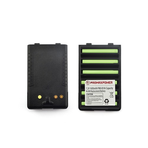 Battery for FNB-83 Vertex & Yaesu FT60, FT-60R, FT-270, VX-170, HX270S (1600mAh) - Zdjęcie 2 z 6