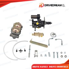 Universal Hydro Booster Power Hydraulic Brake Booster Master Cylinder Disc Drum
