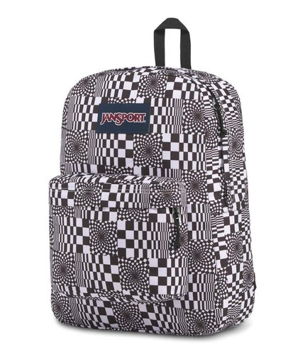 JanSport SuperBreak 25 L Backpack Unisex 600D Polyester Distorted Checkerboard - Picture 18 of 24