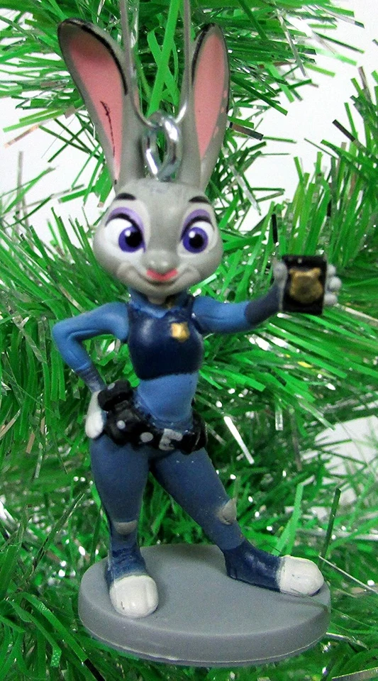 Disney's ZOOTOPIA Adorno de Navidad 10 Piezas Juego de Lujo TOTALMENTE NUEVO Foto 3 de 4