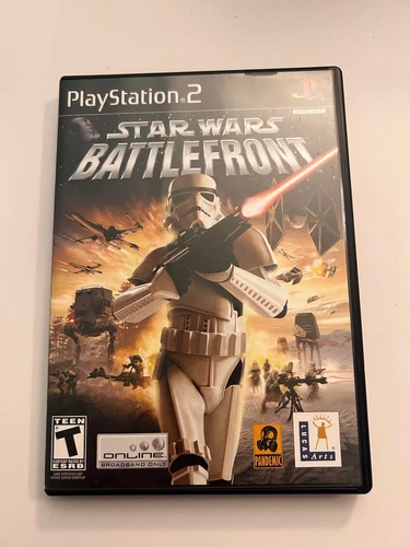 Star Wars: Battlefront (Sony PlayStation 2, 2004) PS2 Complete