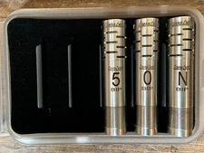 SET OF 3 COMP-N-CHOKE PORTED BROWNING INVECTOR + PLUS CHOKE TUBES