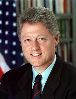 President Bill Clinton Official Portrait 5 x 7 Photo Photograph Picture
