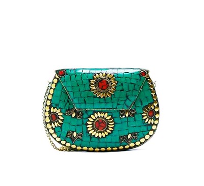 heart minaudiere zara