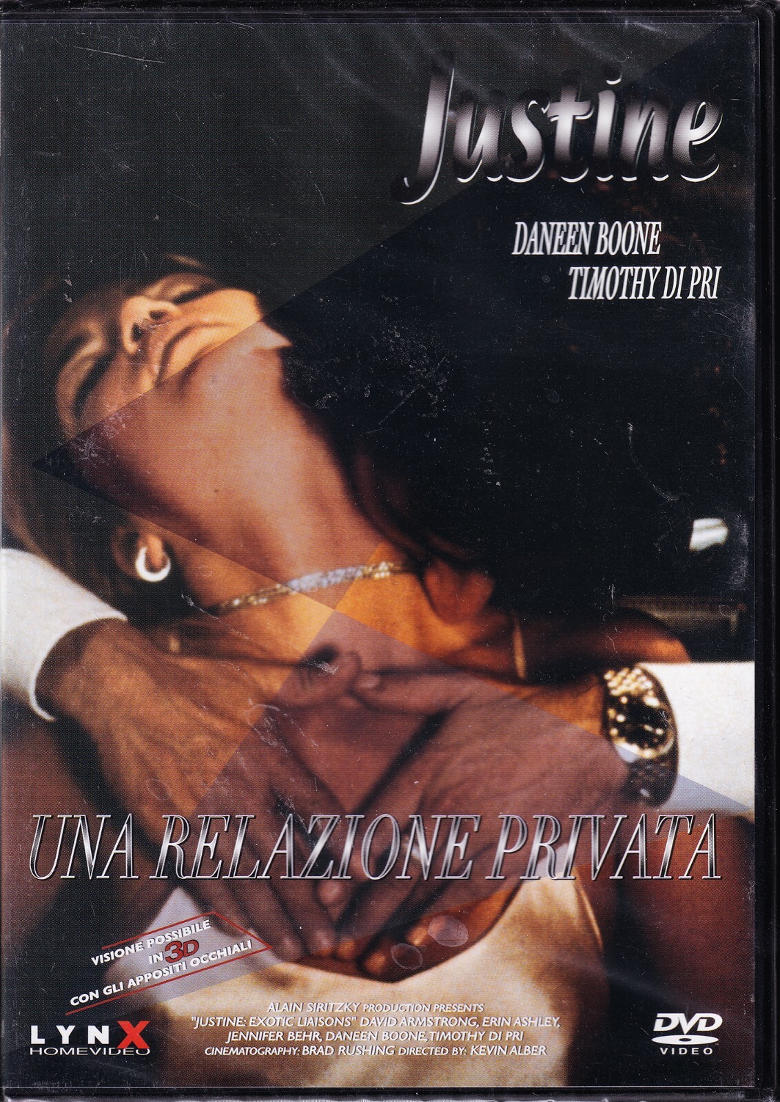 JUSTINE Il Centro della Passione Dvd ::: SIGILLATO ::: 1^ Ed. LYNX Home Video