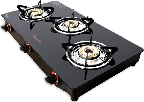 butterfly smart glass 2 burner gas stove black price