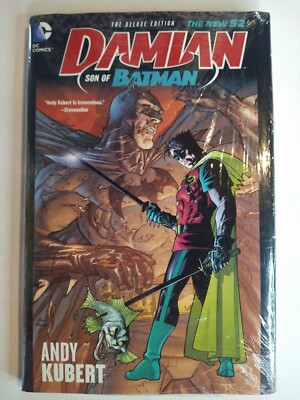 DC Comics Damian: Son of Batman Deluxe Edition Hardcover Andy Kubert Sealed NM