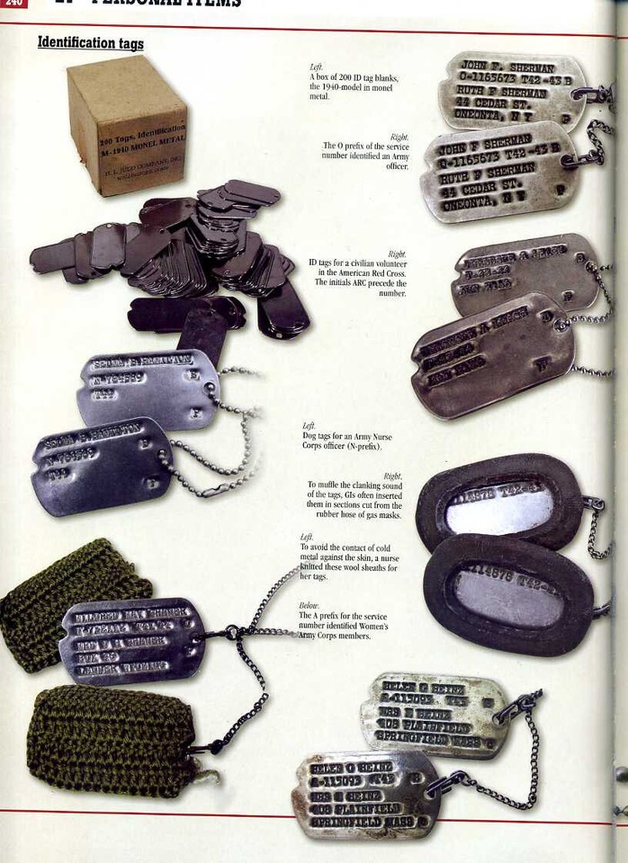 WW2 US MEXAMER 112th CAVALRY REGT GI M1940 DOGTAGS w. (26) PHOTOS