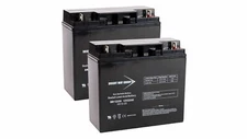 12/24 Jump Starter Jump N Carry Replacement Battery Set of 2 BrightWay