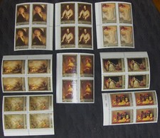 Russian Soviet ART stamps. Paintings, 8 different blocks MNH 1984-1985  (B)