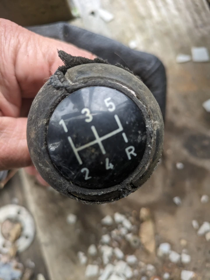 Saab 9-3 93 900 OEM ручная 5-ступенчатая коробка передач переключатель передач и кожа 1995-2003 - Изображение 4 из 4