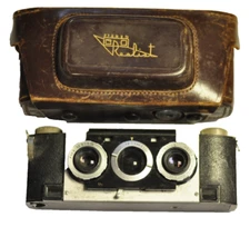 David White Stereo Realist 35mm f3.5 camera with case. #4.