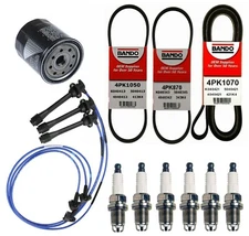 🔥Tune Up KIT Wires Belts Spark Plugs For 96-04 Toyota 4Runner Tacoma 3.4L V🔥