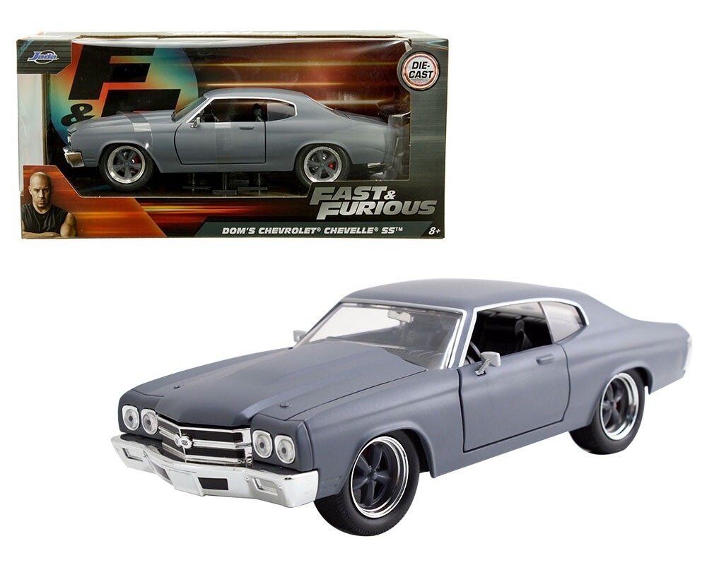 DOM'S CHEVROLET CHEVELLE SS MATT GRAY 