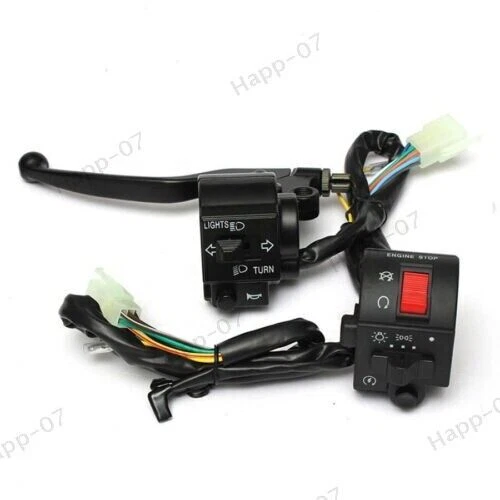 1 Pair Motorcycle 7/8" Handlebar Horn Light Headlight On/Off Switch Controller — 第 3/4 张图片