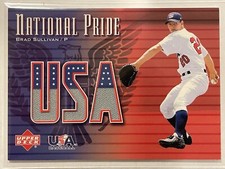 2003 Upper Deck Brad Sullivan National Pride Game Jersey #NP-BS Baseball