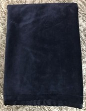RALPH LAUREN PUTNEY VELVET STANDARD SHAM 1 NAVY BLUE