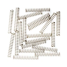 Musiclily Pro 20Pcs 4.5x35mm Stainless Steel Electric Bass Bridge Saddle Springs